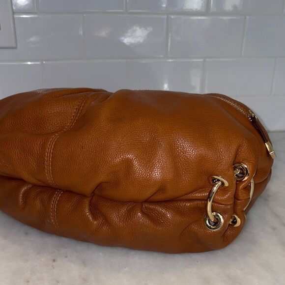 Michael Kors Bag Purse Handbag Leather Layton Pebbled Hobo Shoulder Pocketbook - Picture 10 of 16